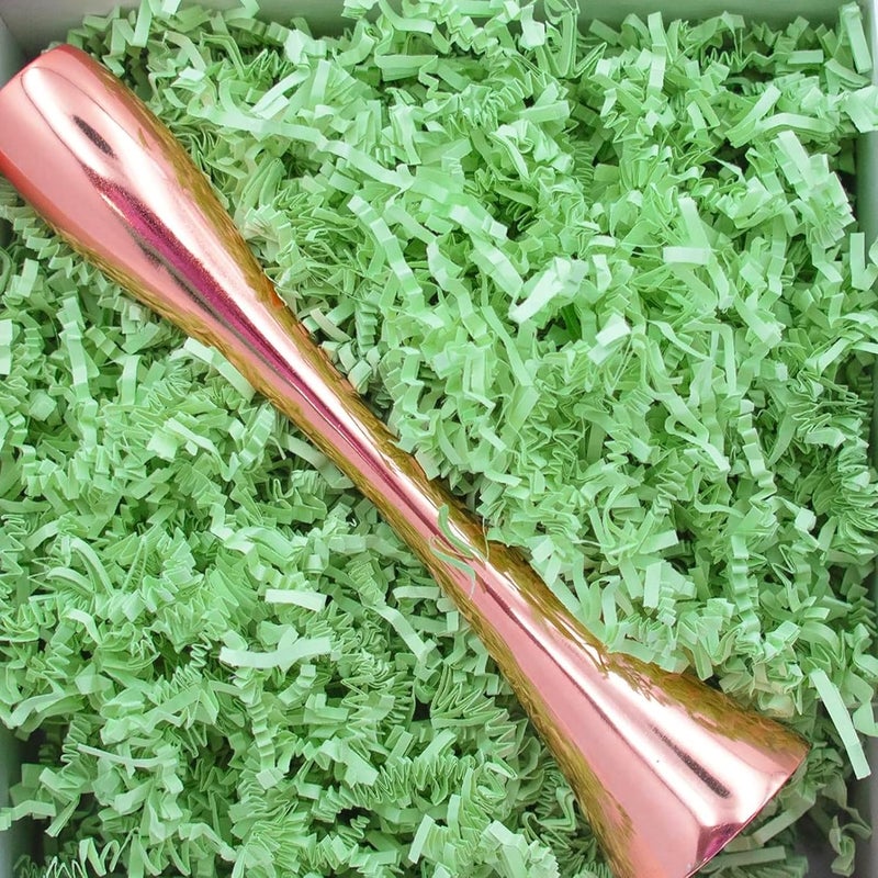 Uptotop 5oz Crinkle Cut Paper Shred Filler for Gift Wrapping Basket Filling, Birthday, Christmas, Thanksgiving, Wedding, Mother's Day (Green) - Image 5